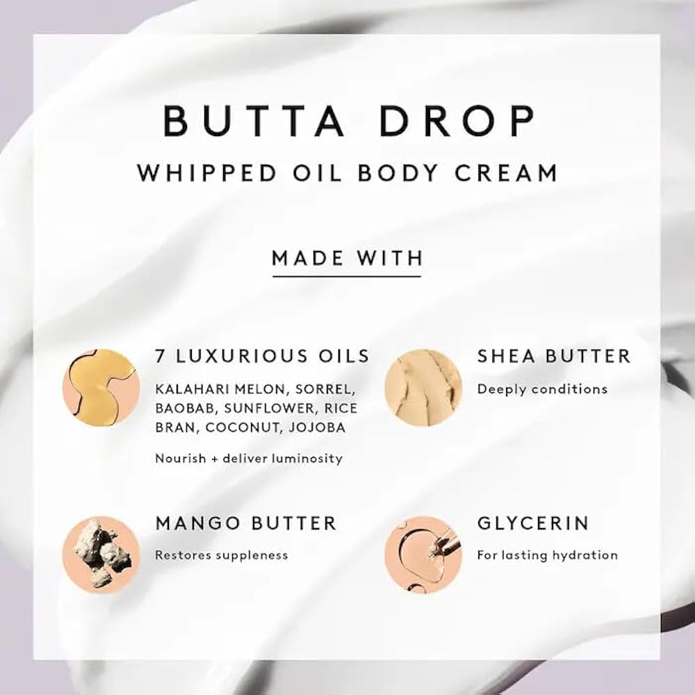 Fenty beauty Butta Drop Whipped Oil Body Cream with Tropical Oils + Shea Butter
