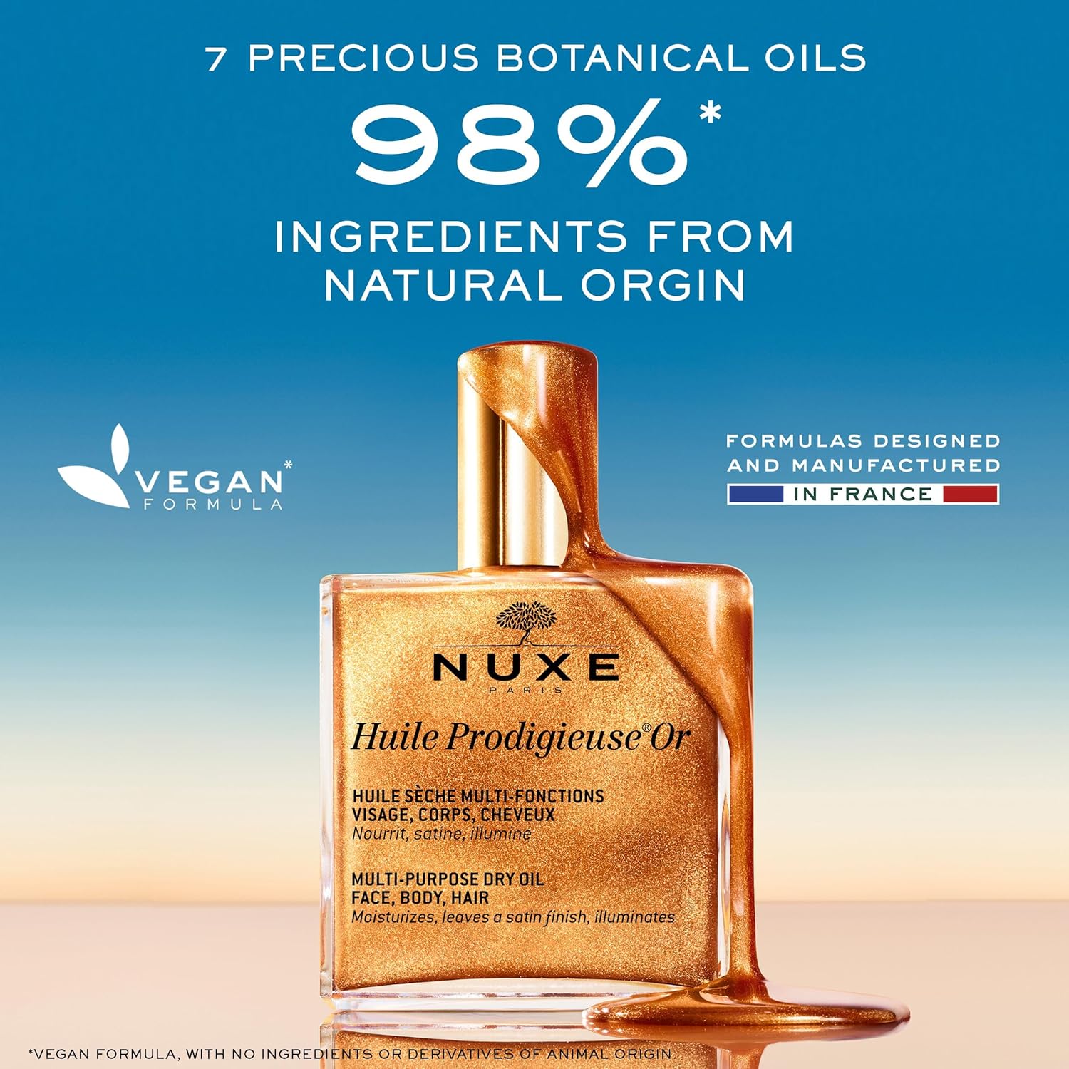 Nuxe Prodigieuse Or Multi-Use Dry Oil with Golden Shimmer
