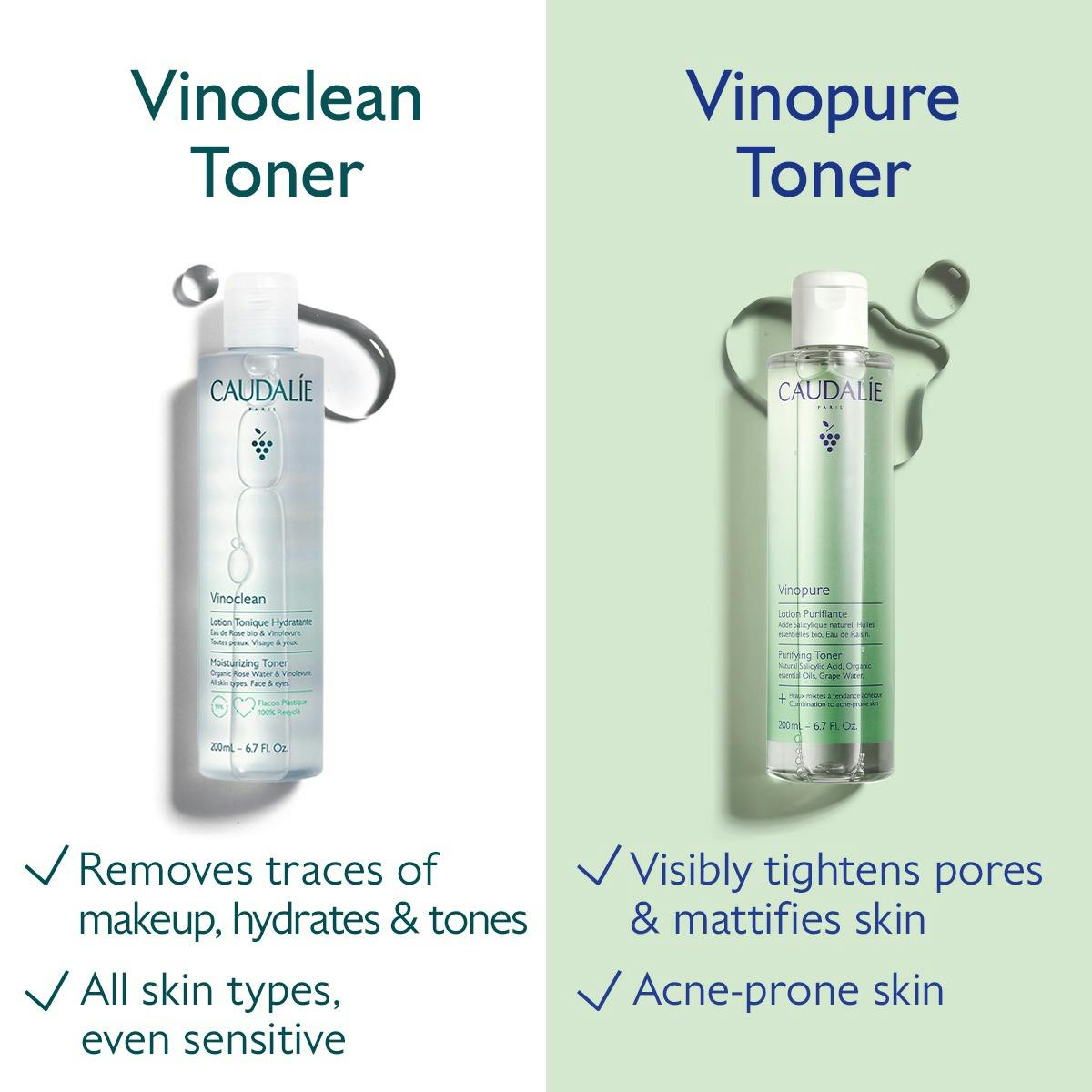 Caudalie Vinopure
Natural Salicylic Acid Pore Minimizing Toner