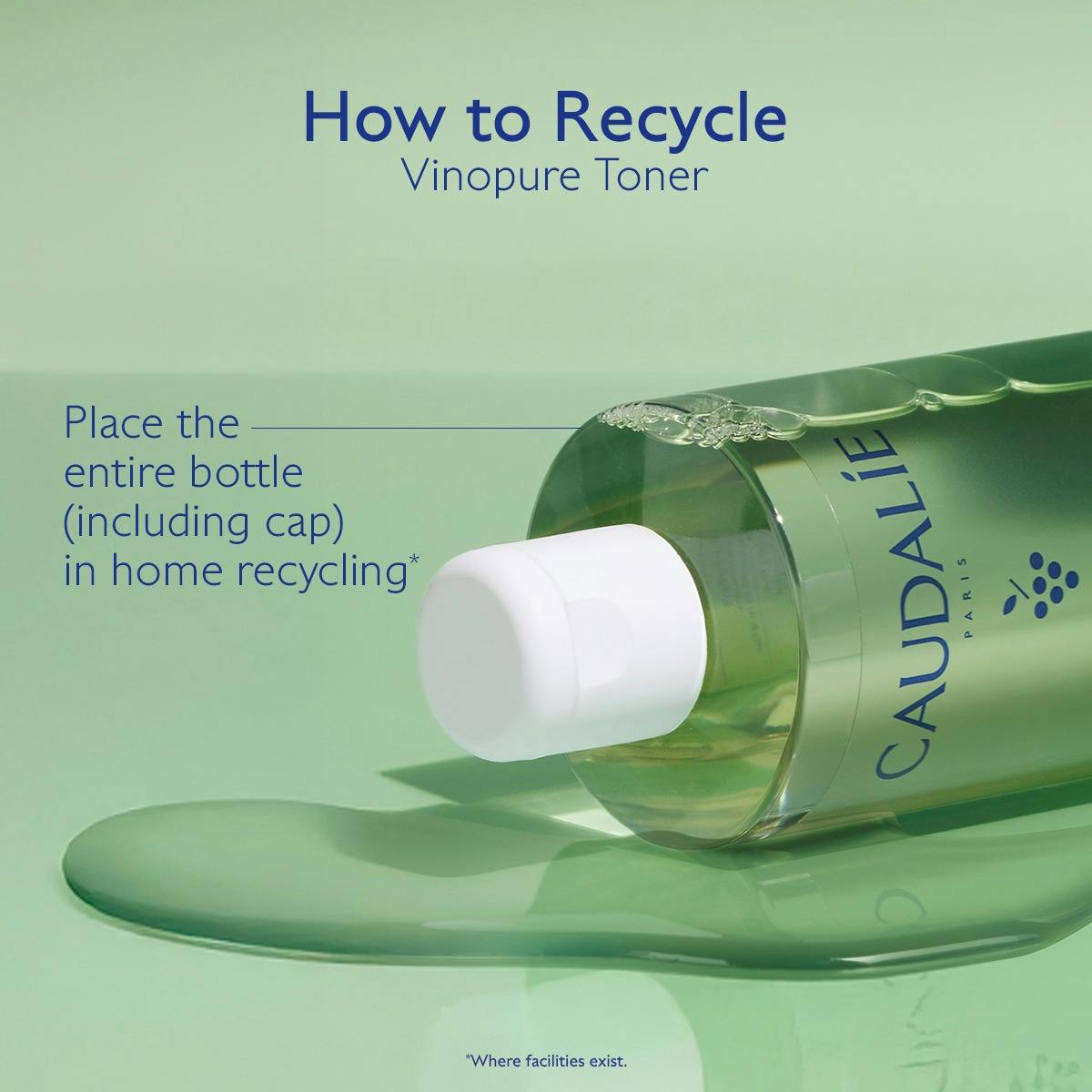 Caudalie Vinopure
Natural Salicylic Acid Pore Minimizing Toner