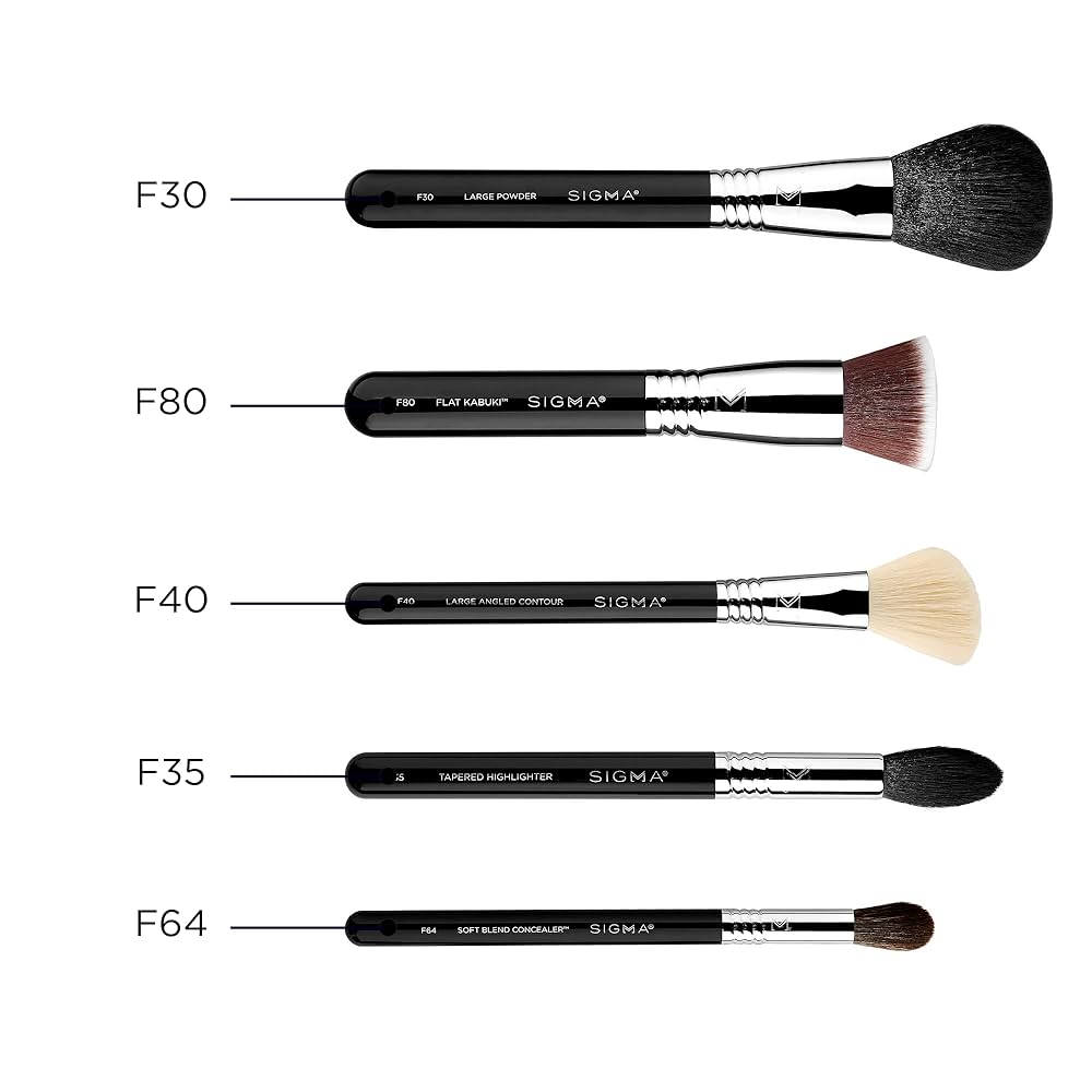Sigma classic face 5 top rated brushes