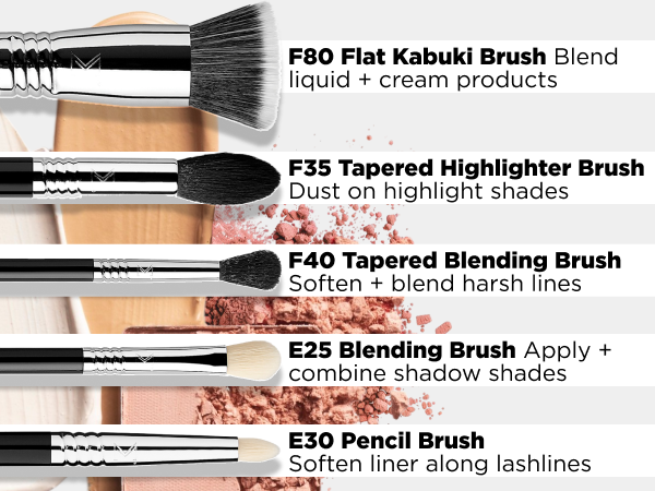 Sigma most wanted 5 brush set