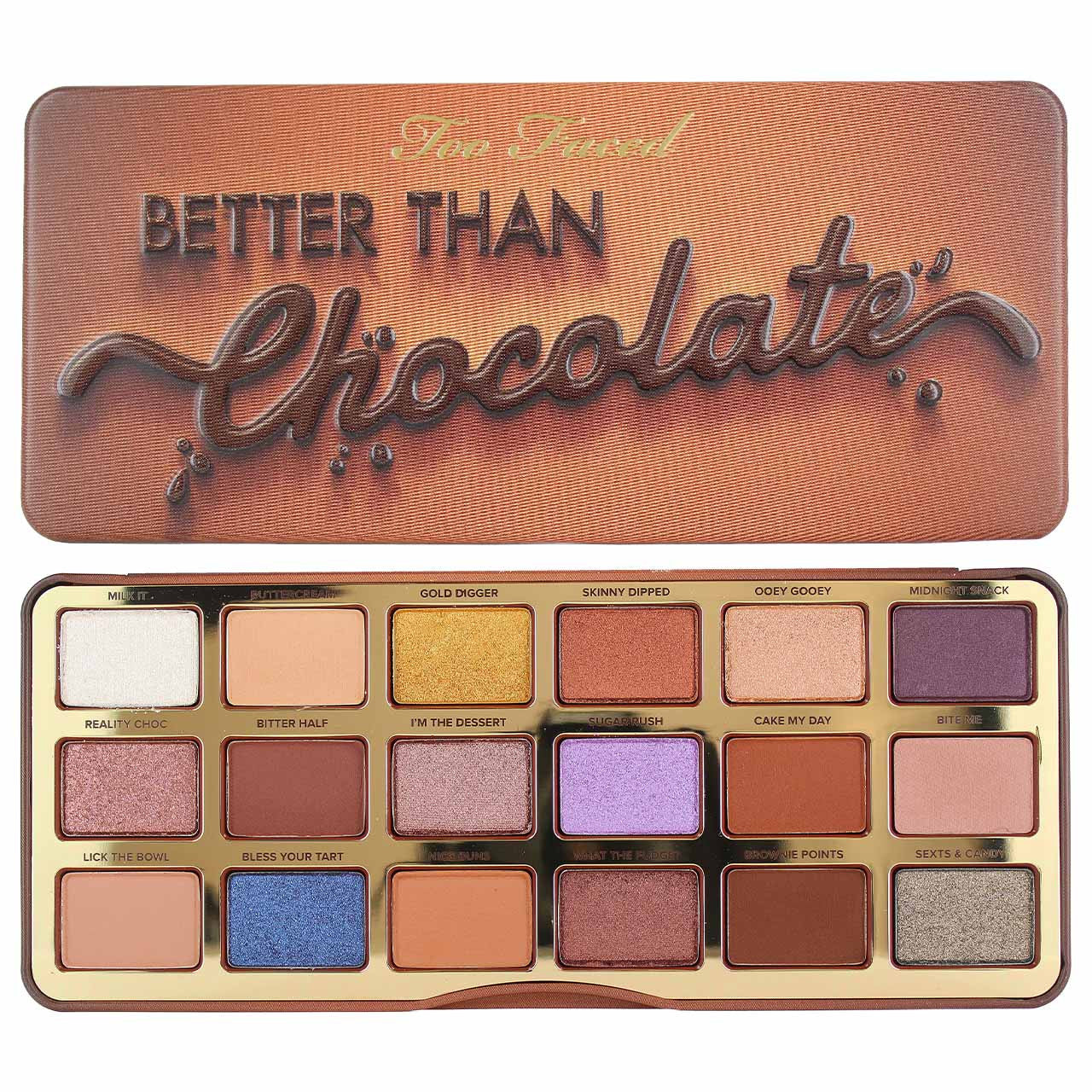 Too Faced Better Than Chocolate Eye Shadow Palette Cocoa-Infused Shades