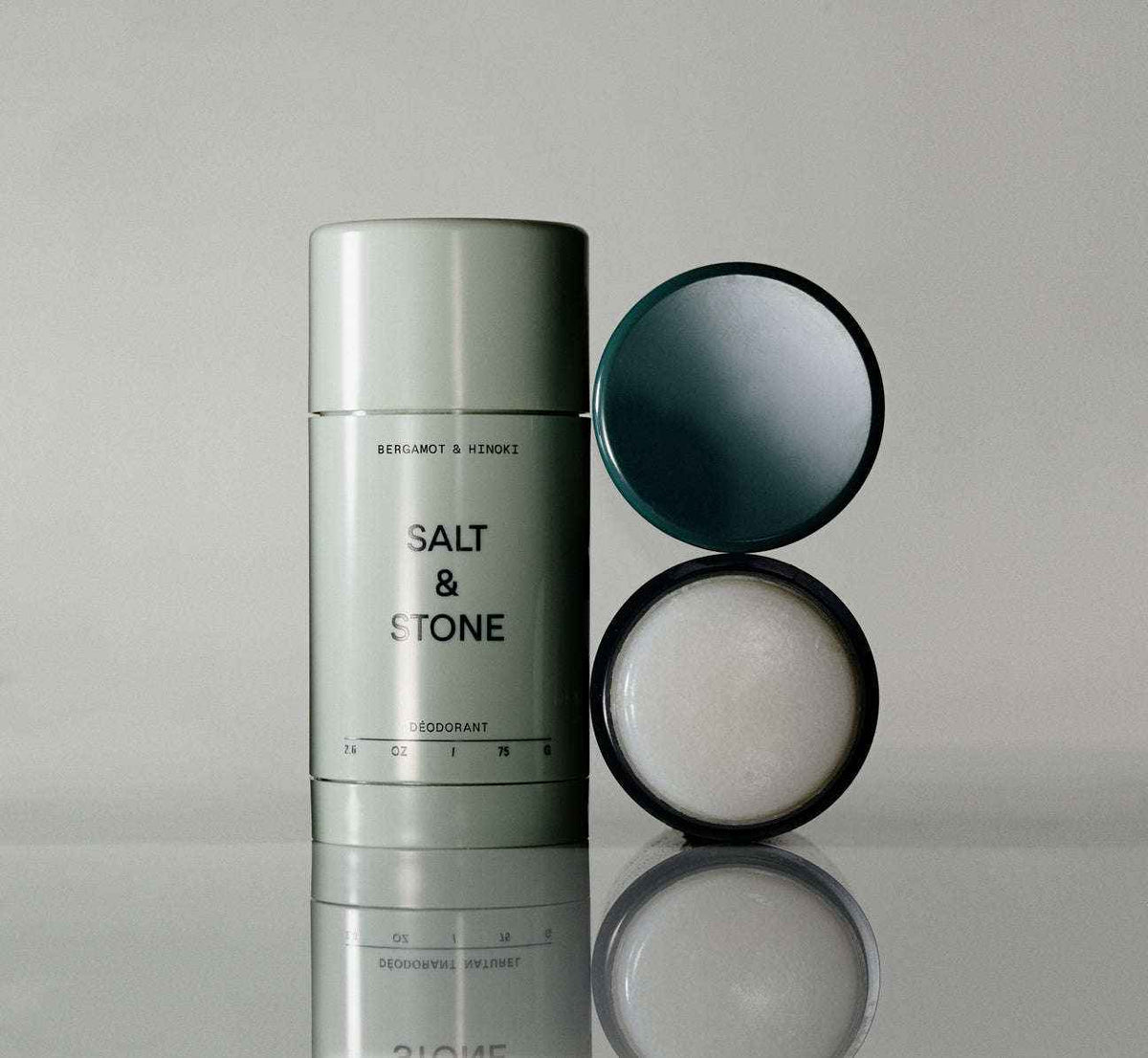 SALT & STONE Natural Deodorant  Bergamont & Hinoki