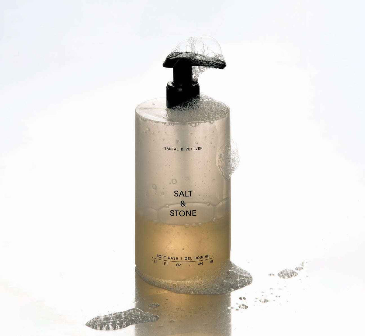 SALT & STONE Body Wash Santal & Vetiver