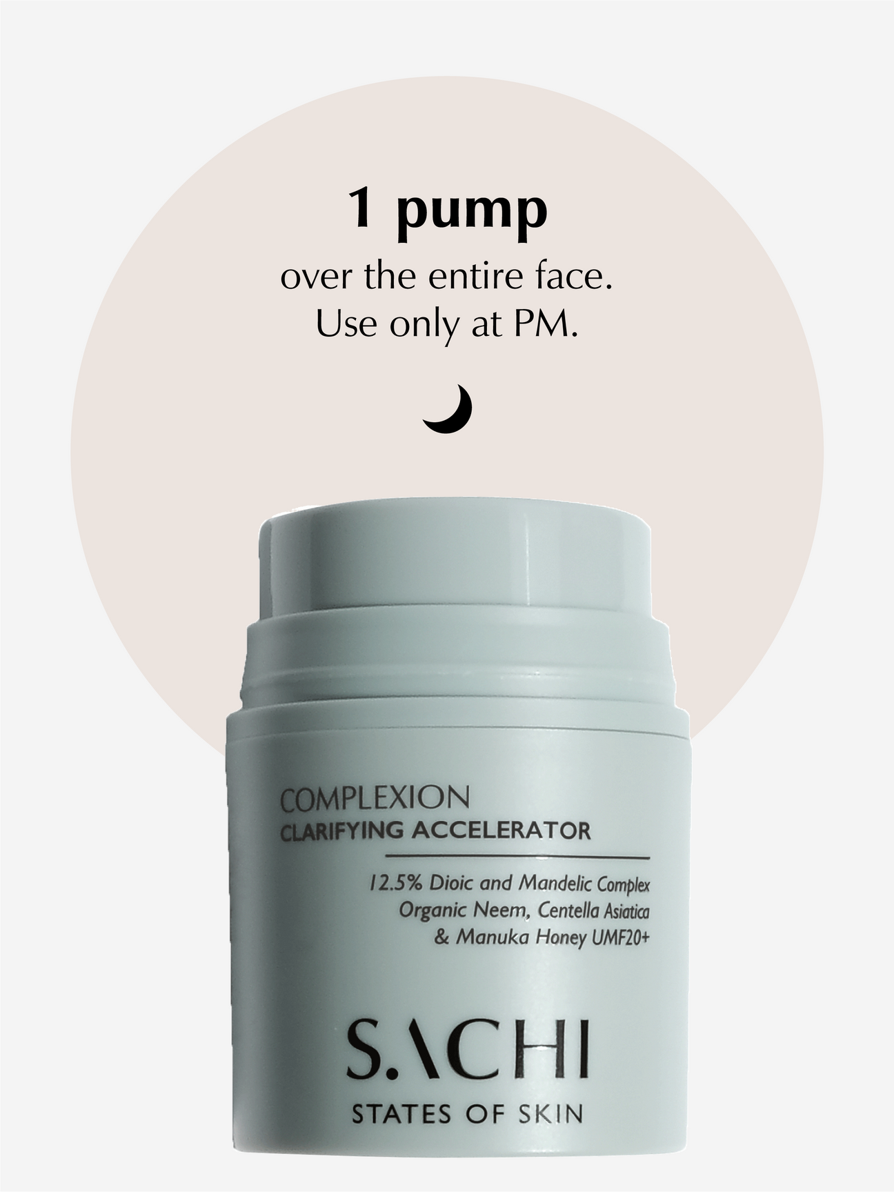SACHI STATES OF SKIN Complexion Clarifying Accelerator