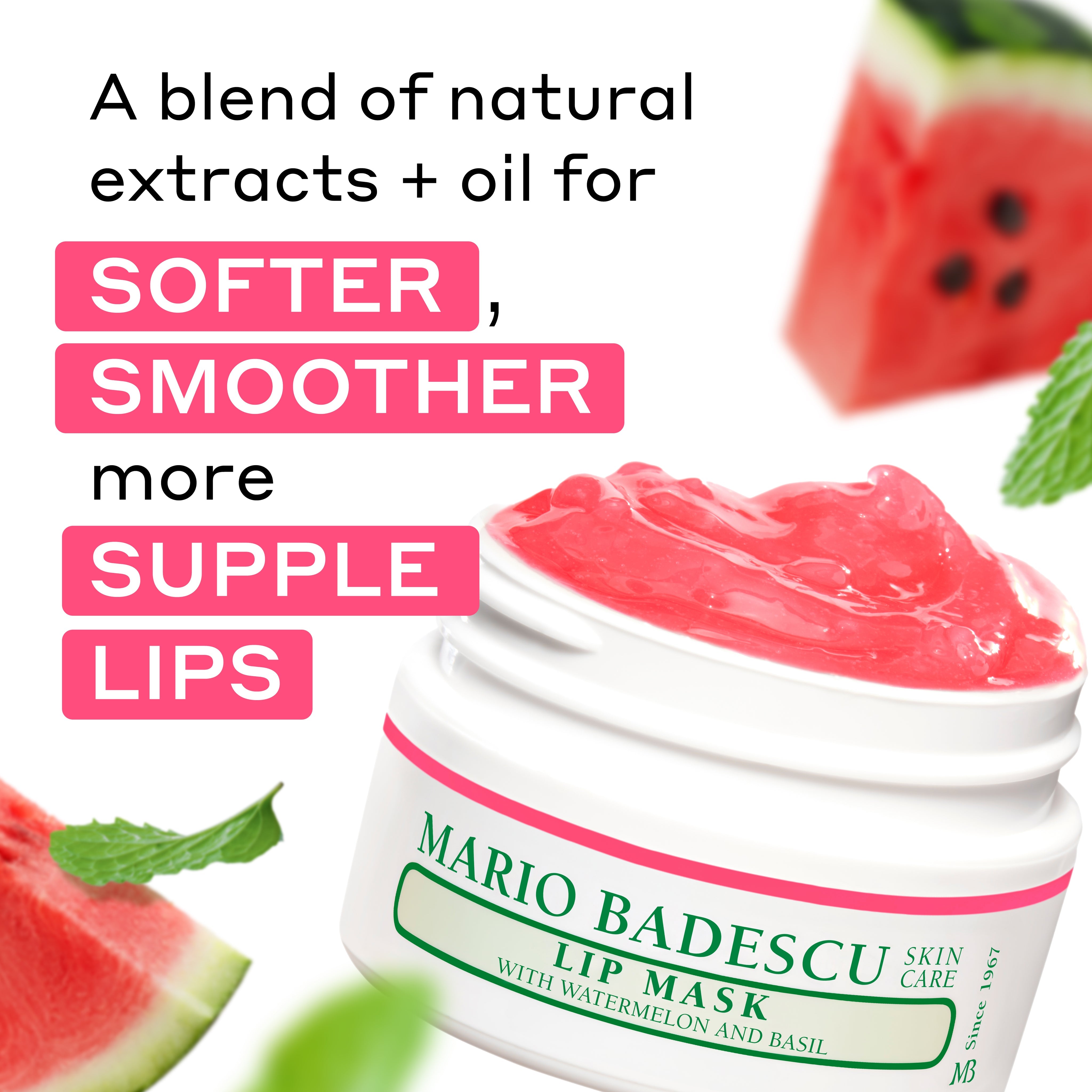 Mario Badescu LIP MASK W/ WATERMELON & BASIL
