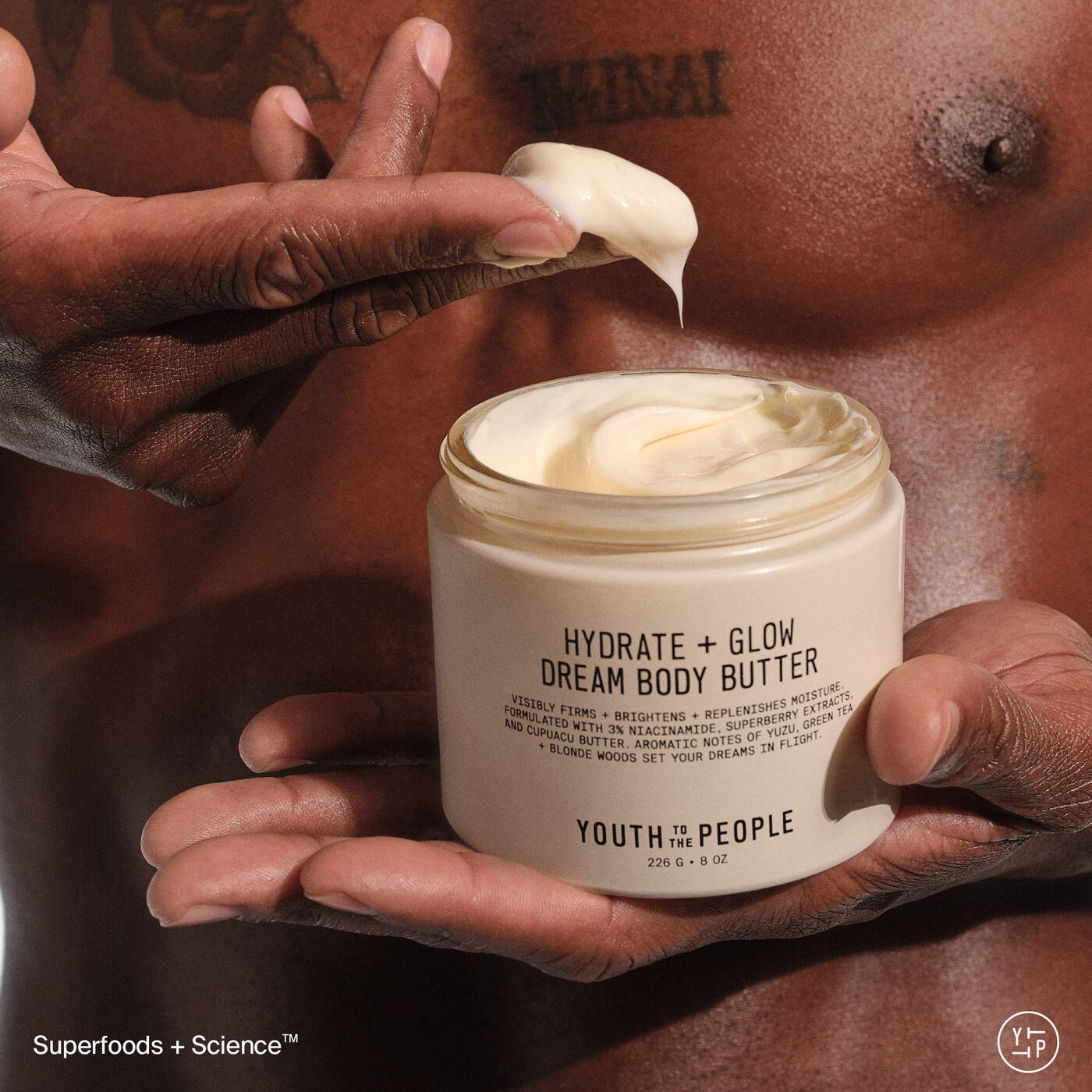 Youth To The People SUPERBERRY HYDRATE + GLOW DREAM BODY BUTTER
