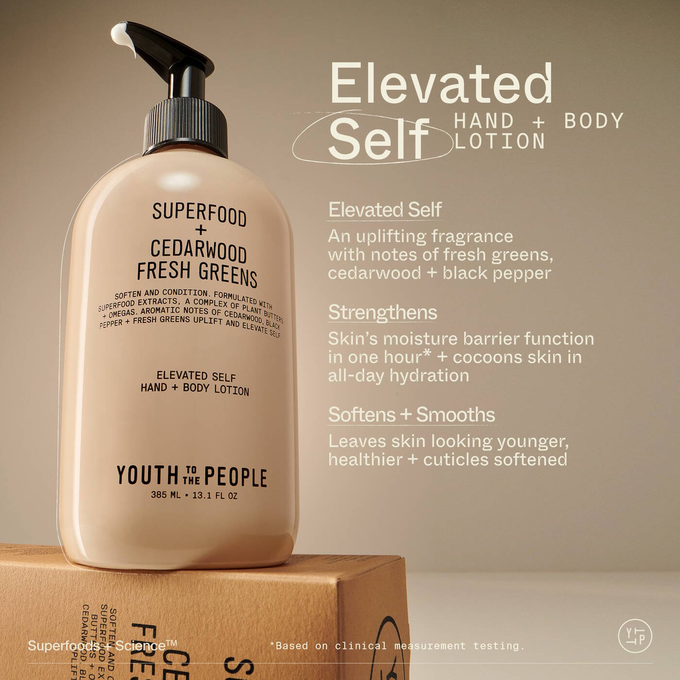 Youth To The People SUPERFOOD HAND + BODY LOTION WITH PLANT BUTTERS