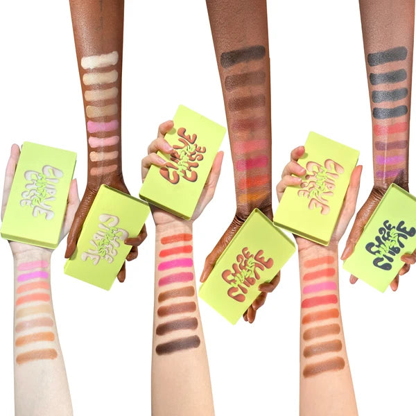 Made By Mitchell Curve Case Matte - Matte Cream Blusher & Bronzer Palette