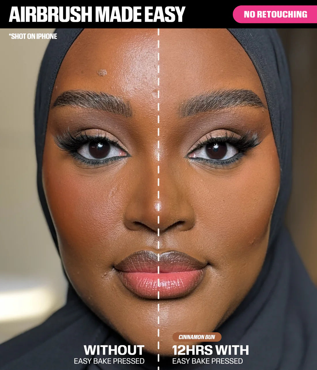 Huda Beauty Easy Bake Pressed Airbrush Matte Powder