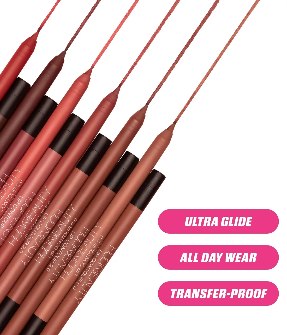 Huda Beauty Lip Contour 2.0 Matte Lip Pencil Matte