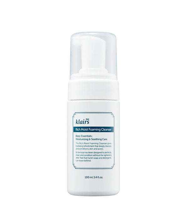 Dear Klairs Rich Moist Foaming cleanser