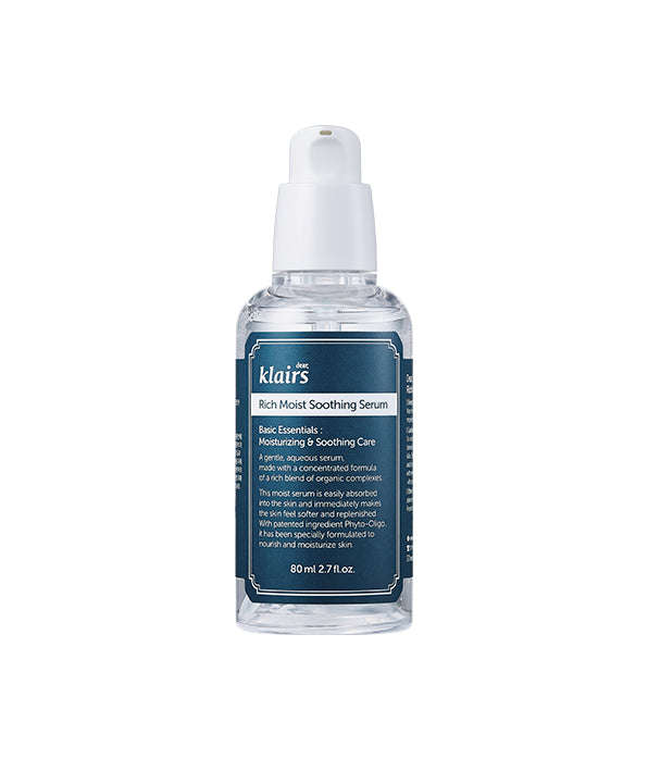 Dear, Klairs Rich Moist Soothing Serum - Mirrors Beauty