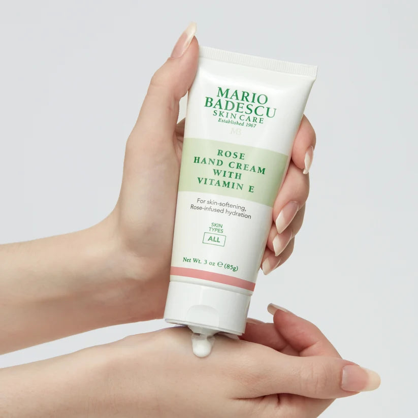 Mario Badescu Rose Hand Cream W/Vitamin "E"(Tube)