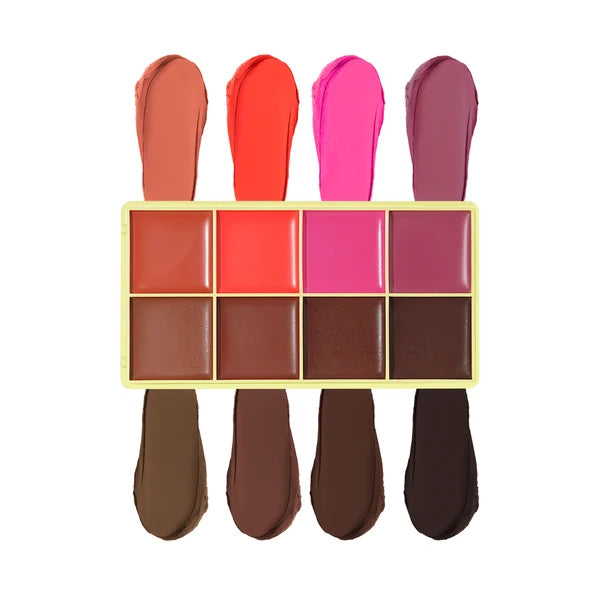 Made By Mitchell Curve Case Matte - Matte Cream Blusher & Bronzer Palette