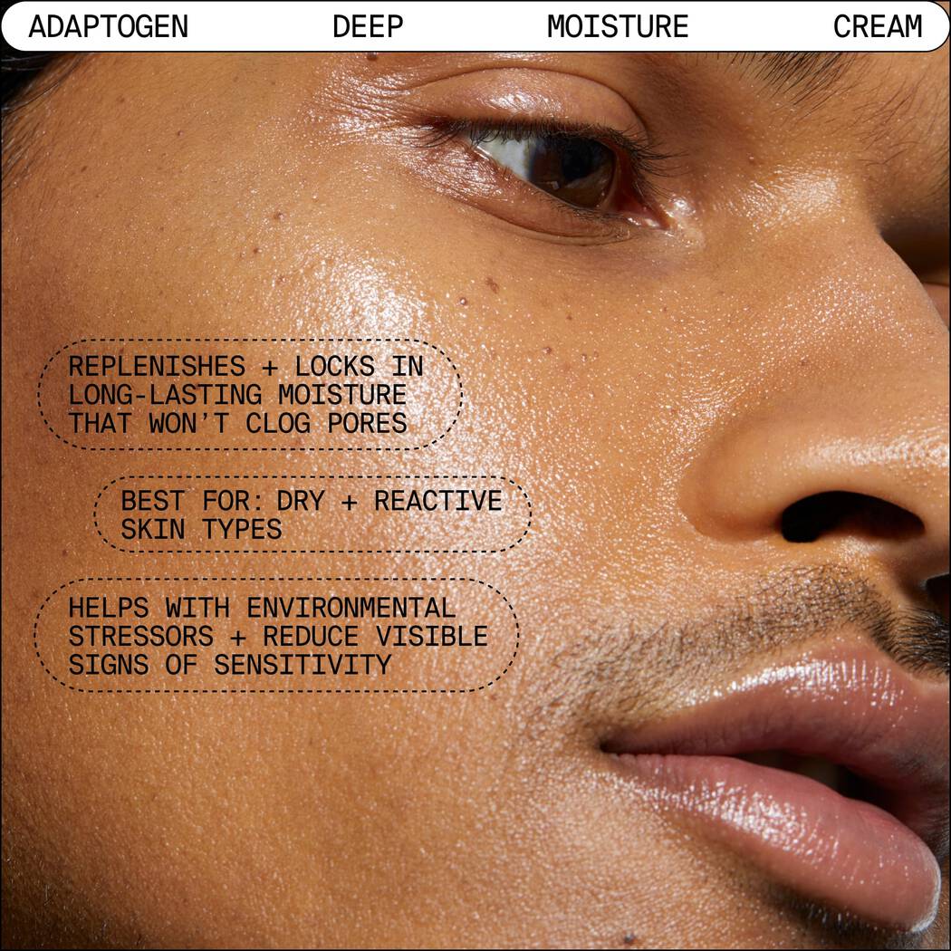 Youth To The People Adaptogen Deep Moisturizing Cream with Ashwagandha + Reishi Mushroom - Mirrors Beauty