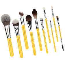 Bdellium Tools Studio Series Pro Collection 10pc. Brush Set with Roll-up Pouch