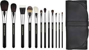 Bdellium Tools Maestro Complete 12pc. Brush Set with Roll-up Pouch