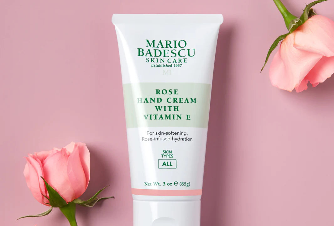 Mario Badescu Rose Hand Cream W/Vitamin "E"(Tube)