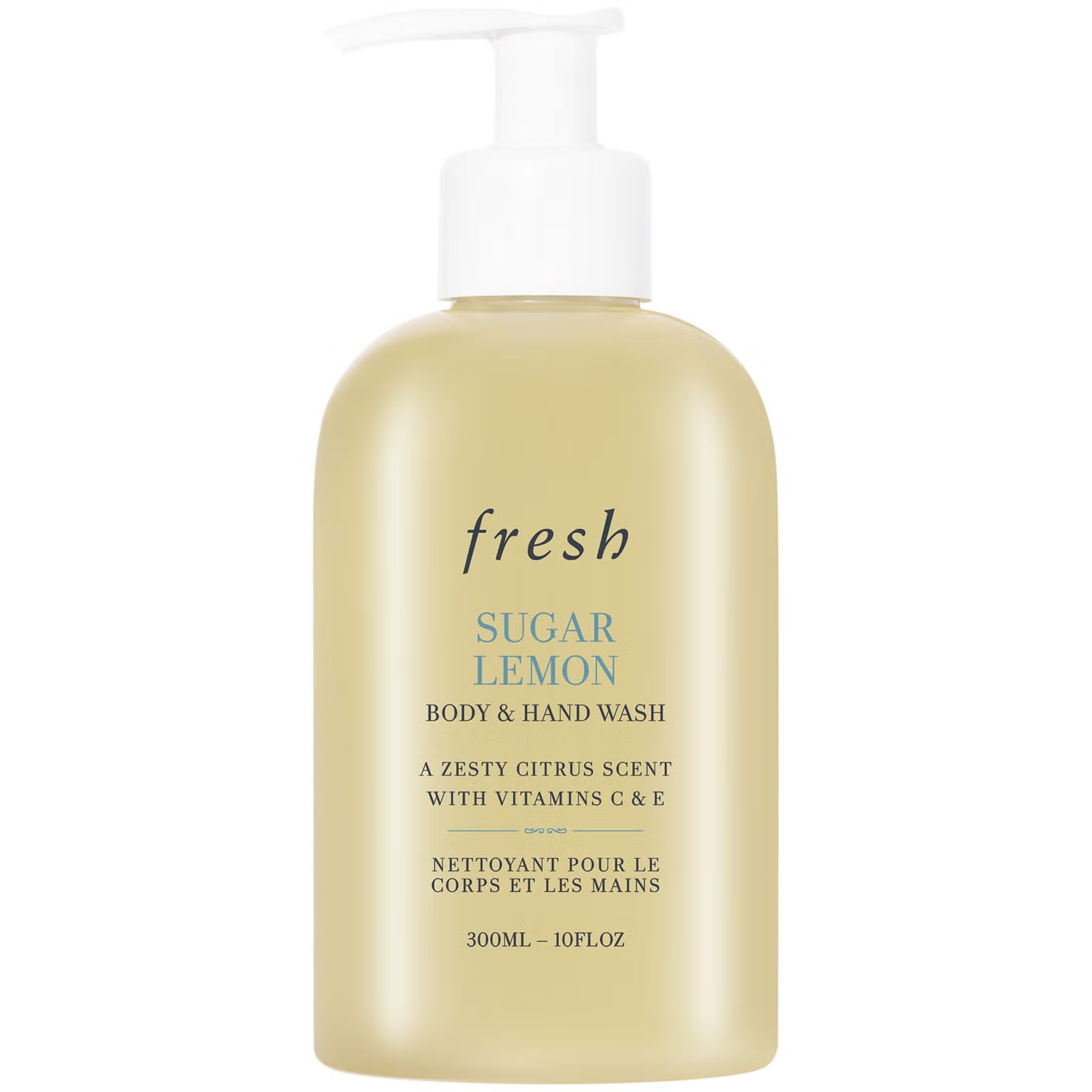 FRESH Sugar Lemon Hand Body Wash - Mirrors Beauty