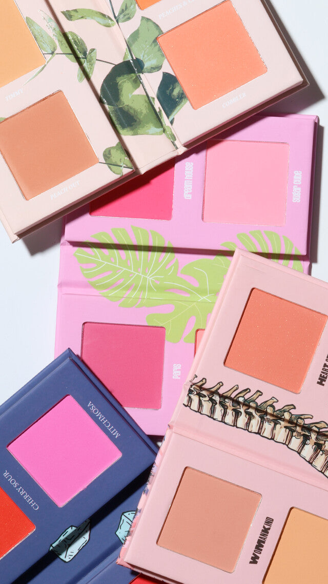 Made By Mitchell Mini Blursh Book Blusher Palette