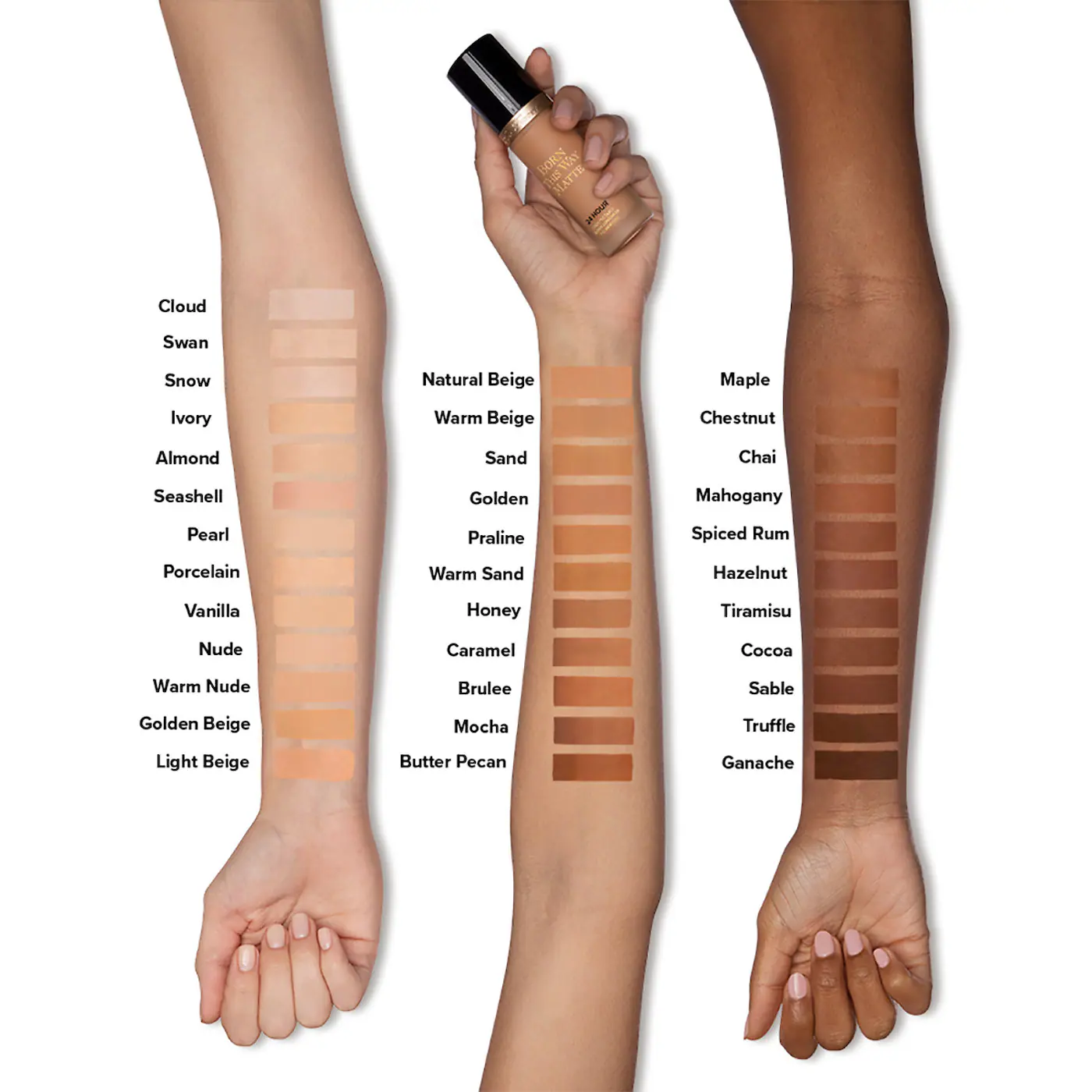 Too Faced Born This Way Matte Longwear Liquid Foundation Makeup