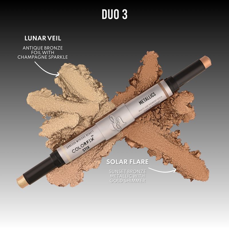 Danessa Myricks Colorfix Stix- Multi-Use Pearl Pigment Stick for Eye, Cheek & Lip
