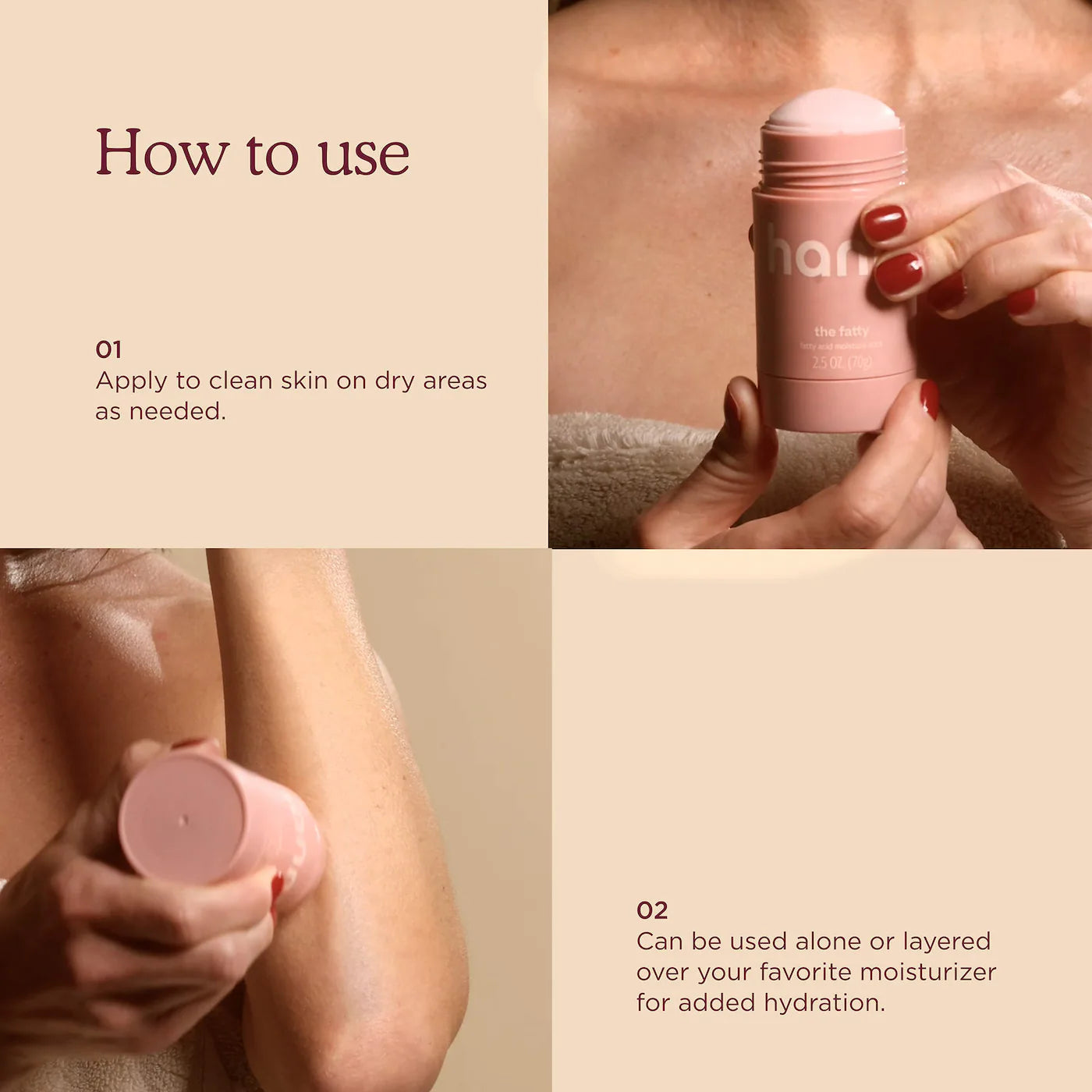 HANNI Fatty Acid Body Moisture Stick