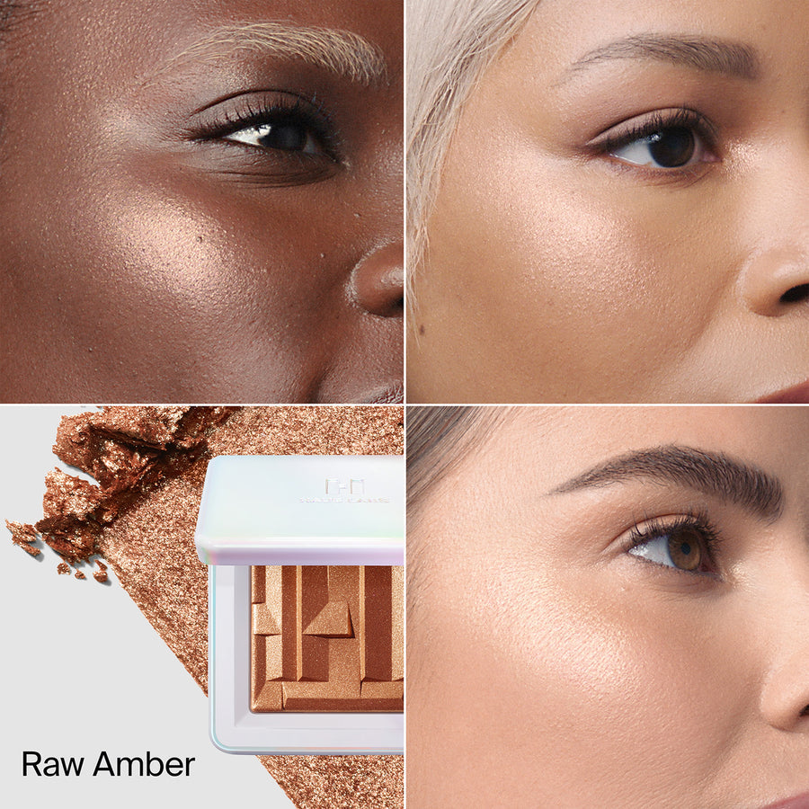 HAUS LABS Bio-Radiant Gel-Powder Illuminating Highlighter with Fermented Arnica - Mirrors Beauty