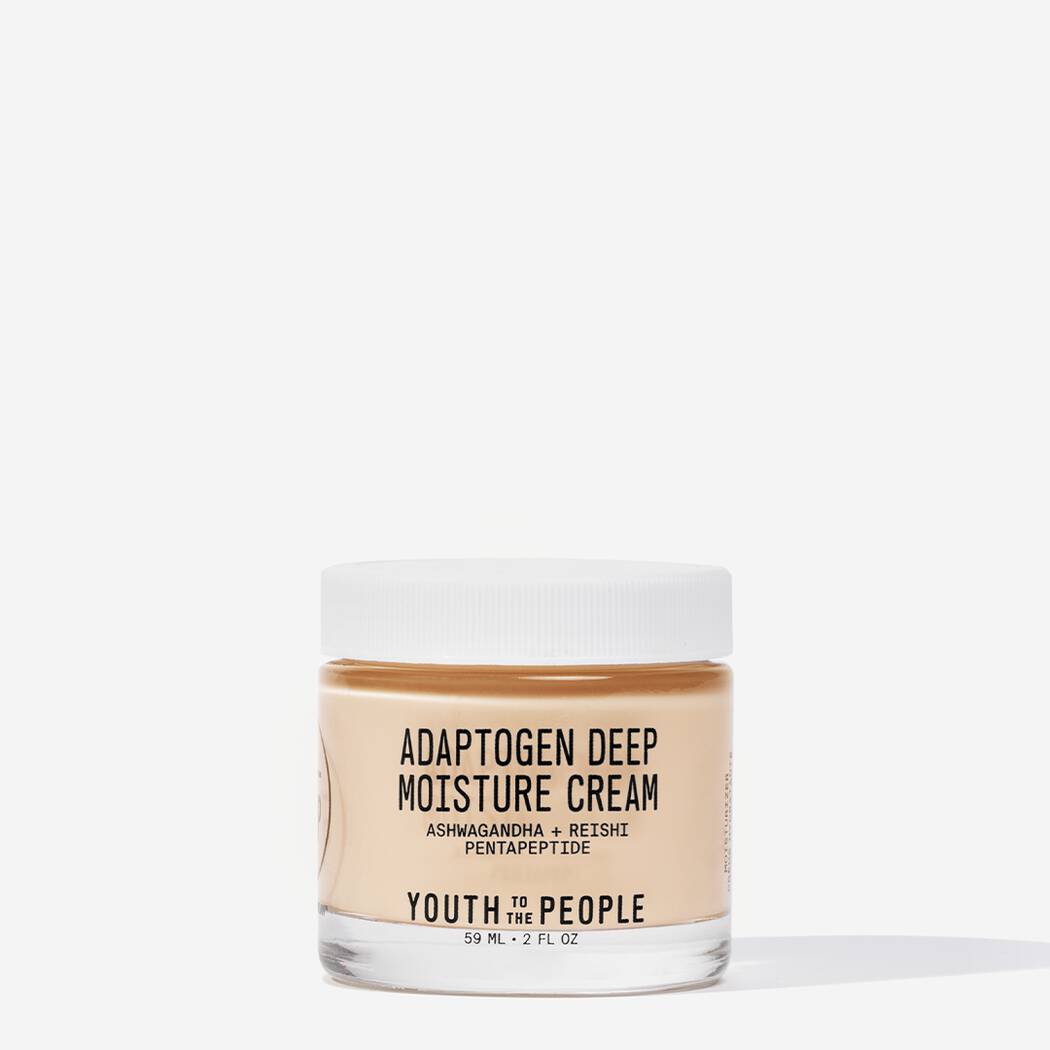 Youth To The People Adaptogen Deep Moisturizing Cream with Ashwagandha + Reishi Mushroom - Mirrors Beauty
